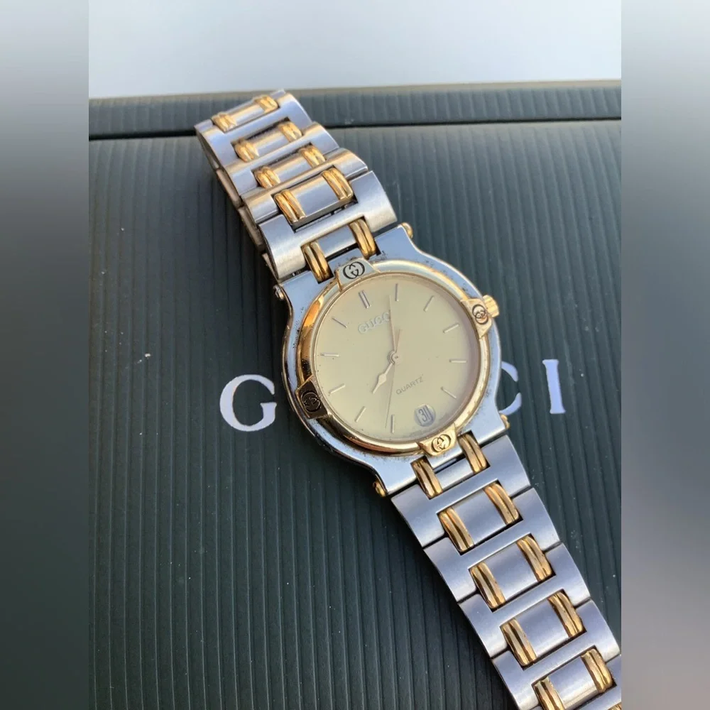 Mens GUCCI 9000 M Stainless steel watch 💥💥